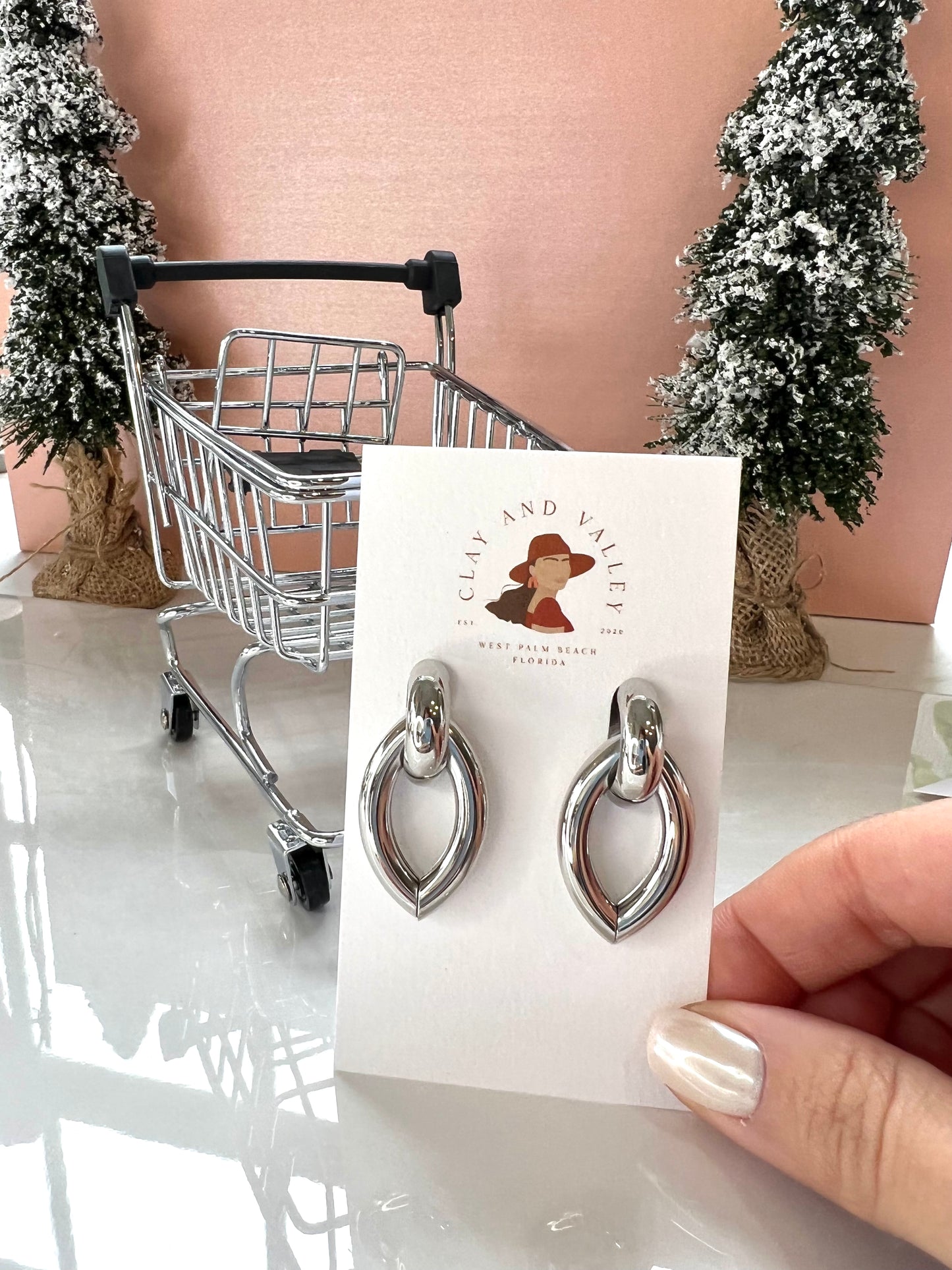 Silver Earrings